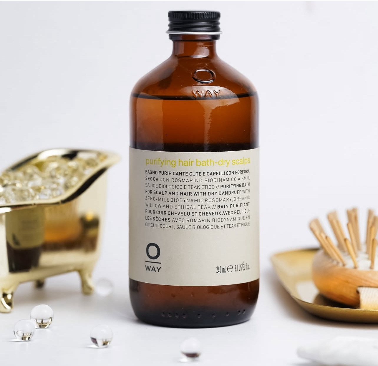 Dầu Gội Trị Gàu Cho Da Đầu Khô Oway Purifying Hair Bath for Dry Scalps