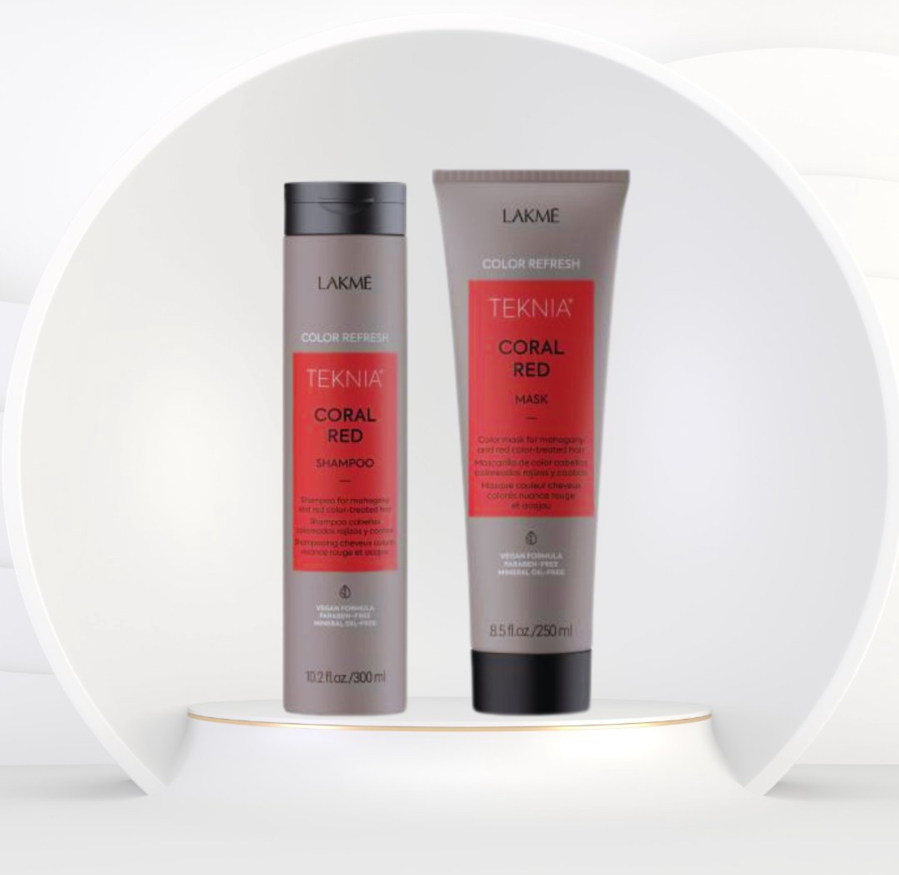 DẦU GỘI HẤP CHO TÓC NHUỘM MÀU ĐỎ LAKME ULTRA RED 300ML/250ML