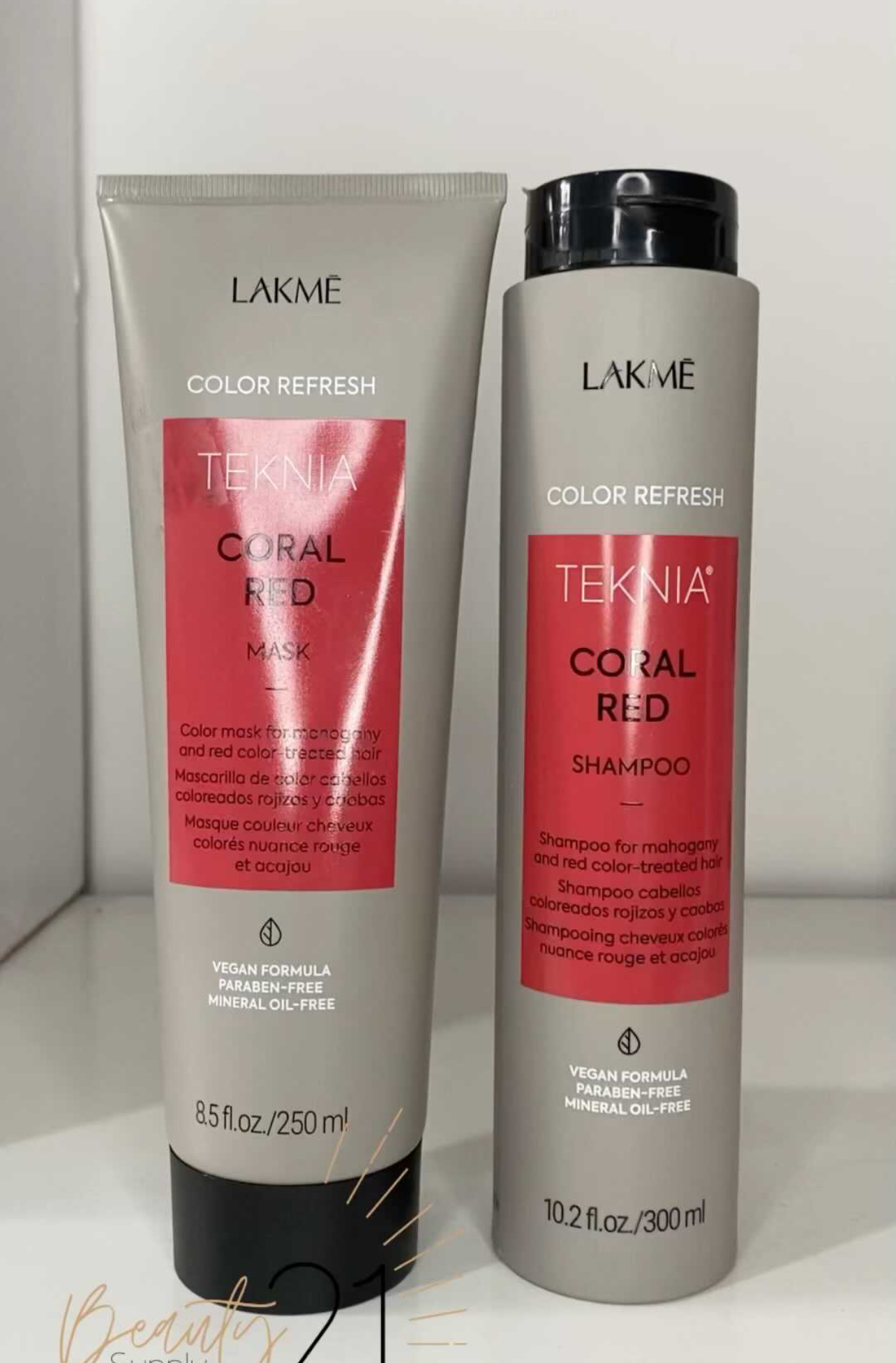 DẦU GỘI HẤP CHO TÓC NHUỘM MÀU ĐỎ LAKME ULTRA RED 300ML/250ML