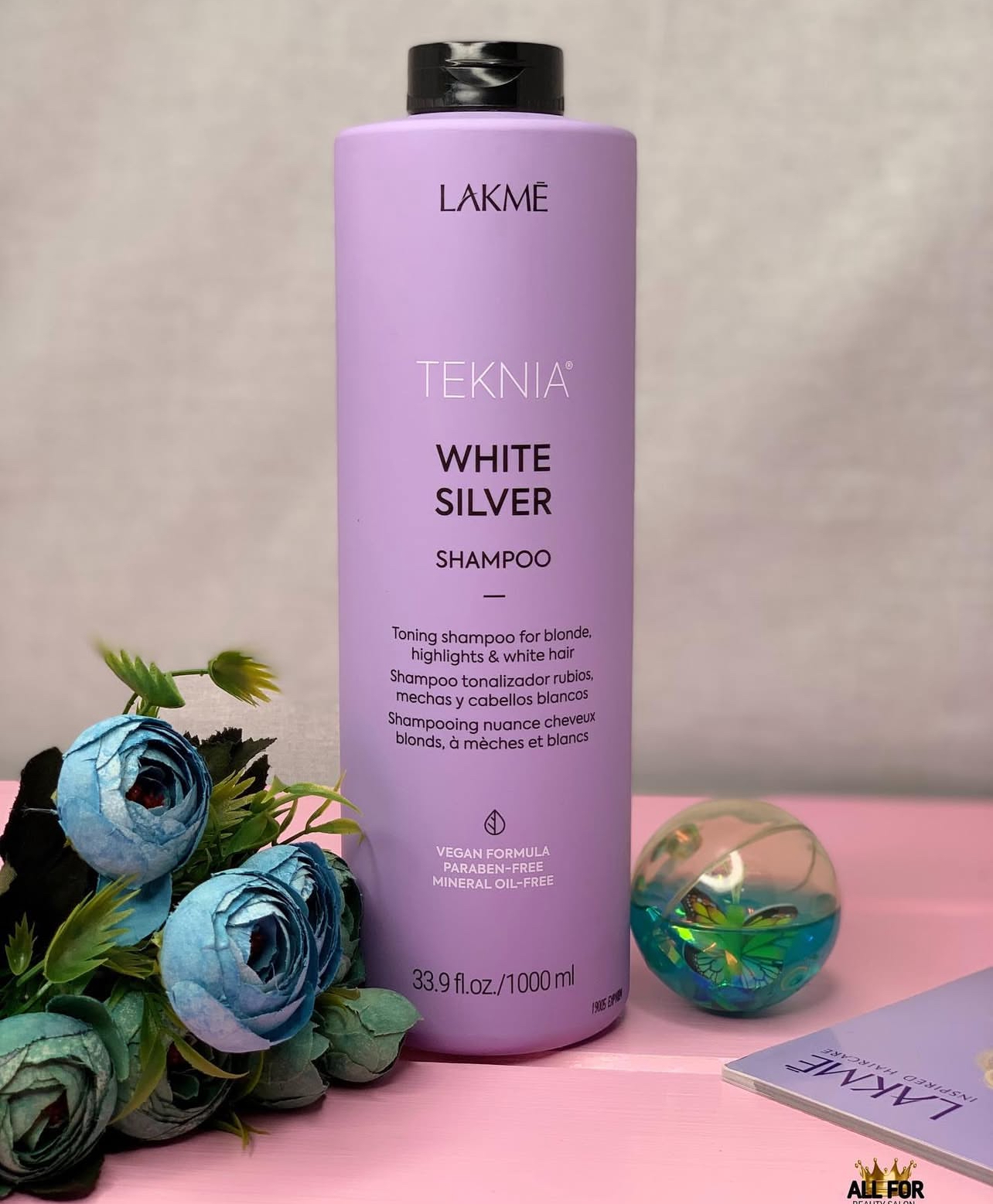 DẦU GỘI XẢ LAKME TEKNIA CHO TÓC NHUỘM MÀU BẠC 300ML - 250ML