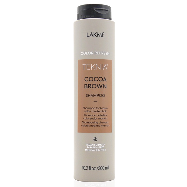 Dầu gội xả cho tóc nhuộm màu nâu LAKME Teknia Cocoa Brown 300ml - 250ml