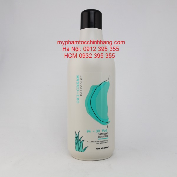 Kem trợ nhuộm Elgon Oxi-Cream Developer 1000ml (sản phẩm chuyên dụng trong quy trình nhuộm tóc chuyên nghiệp)