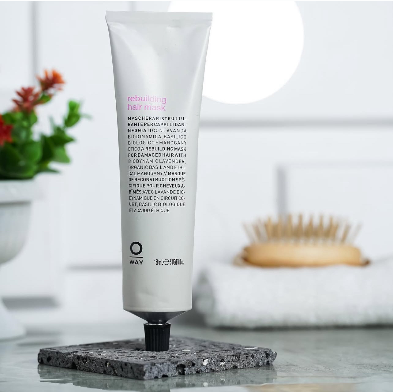 Dầu Gội Phục Hồi Tóc Hư Tổn OWAY Rebuilding Hair Bath 240ml/ 150ml/ 500ml/ 950ml