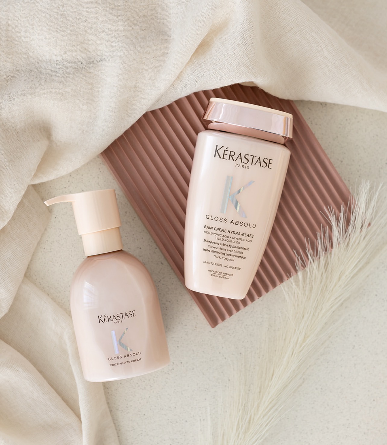 KÉRASTASE GLOSS ABSOLU CRÈME HYDRA-GLAZE | DÒNG KEM GỘI MỚI CHO TÓC DÀY XƠ RỐI, KHÓ VÀO NẾP