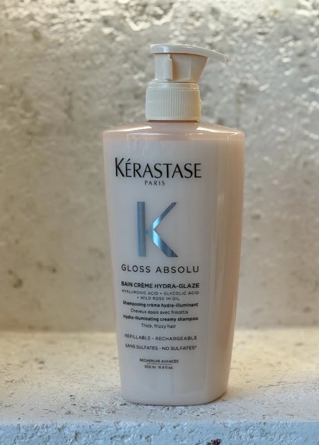 KÉRASTASE GLOSS ABSOLU CRÈME HYDRA-GLAZE | DÒNG KEM GỘI MỚI CHO TÓC DÀY XƠ RỐI, KHÓ VÀO NẾP