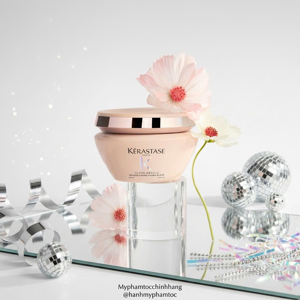 KÉRASTASE GLOSS ABSOLU CRÈME HYDRA-GLAZE | DÒNG KEM GỘI MỚI CHO TÓC DÀY XƠ RỐI, KHÓ VÀO NẾP
