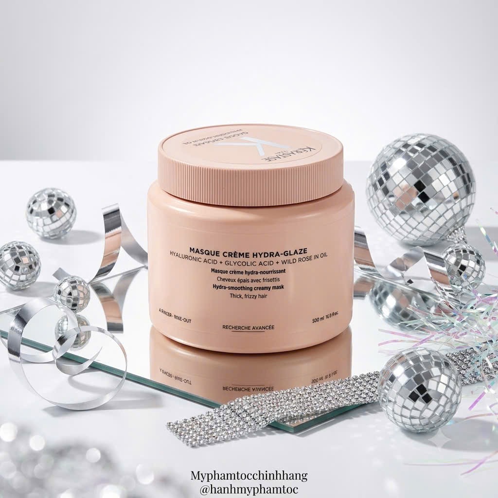 KÉRASTASE GLOSS ABSOLU CRÈME HYDRA-GLAZE | DÒNG KEM GỘI MỚI CHO TÓC DÀY XƠ RỐI, KHÓ VÀO NẾP