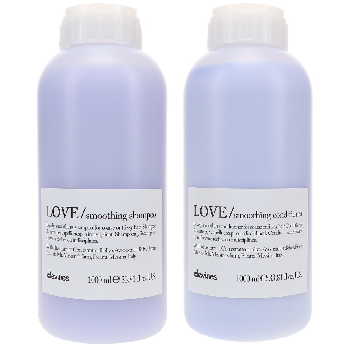 Dầu gội – dầu xả làm suôn mượt tóc Davines Essential Haircare LOVE Smoothing