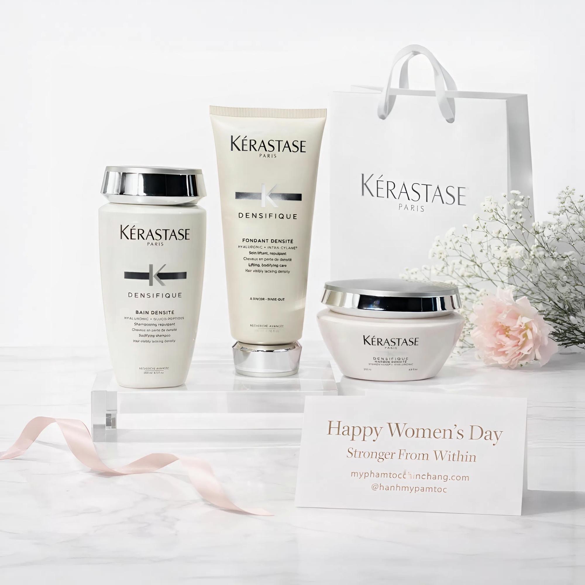 bộ sản phẩm Dầu gội – Dầu xả – Mặt nạ Kérastase Densifique