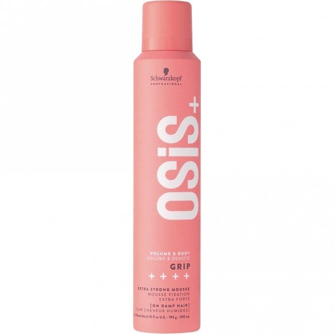 Mousse Giữ Nếp Và Tạo Độ Phồng Với Độ Giữ Nếp Siêu Cứng Osis Grip Extreme Hold Mousse 200ml