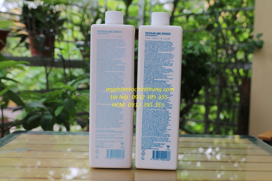 DẦU GỘI XẢ PHỤC HỒI TÓC HƯ TỔN KEVIN.MURPHY REPAIR.ME 1000ML*2