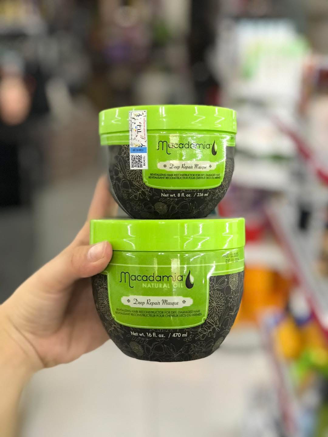 Kem hấp phục hồi chuyên sâu Macadamia Deep Repair Masque