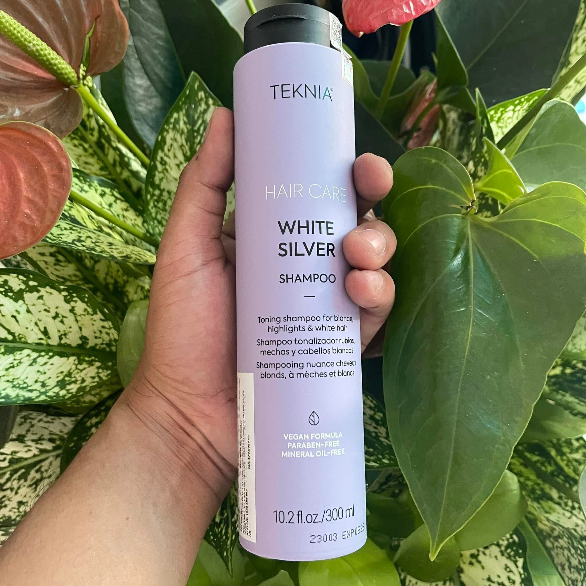 DẦU GỘI XẢ LAKME TEKNIA CHO TÓC NHUỘM MÀU BẠC 300ML - 250ML