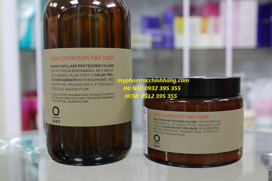 Dầu Gội và mặt nạ Bảo Vệ Màu Nhuộm Oway  Color Protection 240ml - 950ml