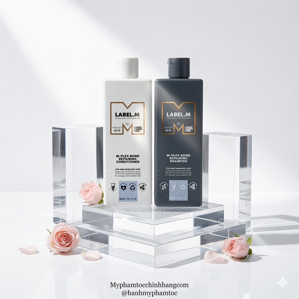 DẦU GỘI XẢ, MẶT NẠ TÓC LABEL.M M-PLEX BOND REPAIRING SIÊU PHUC HỒI 300ML, 1000ML