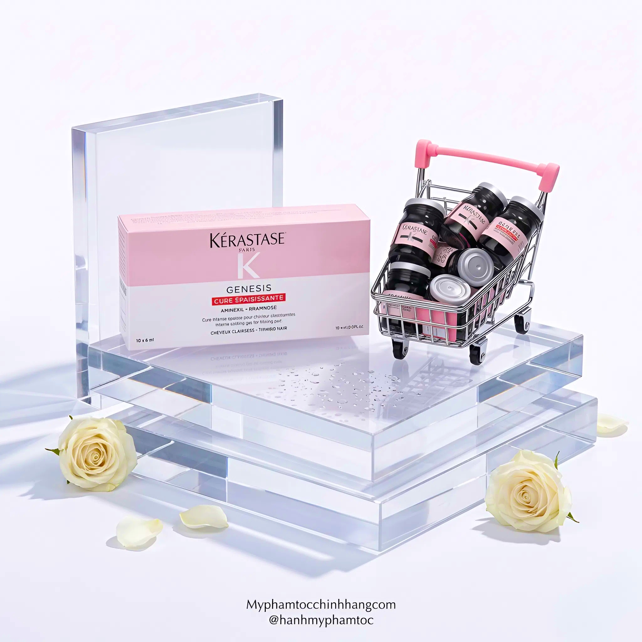 Tinh Chất Chống Rụng & Kích Thích Mọc Tóc - Kerastase Genesis Cure Anti-Chute Intensive