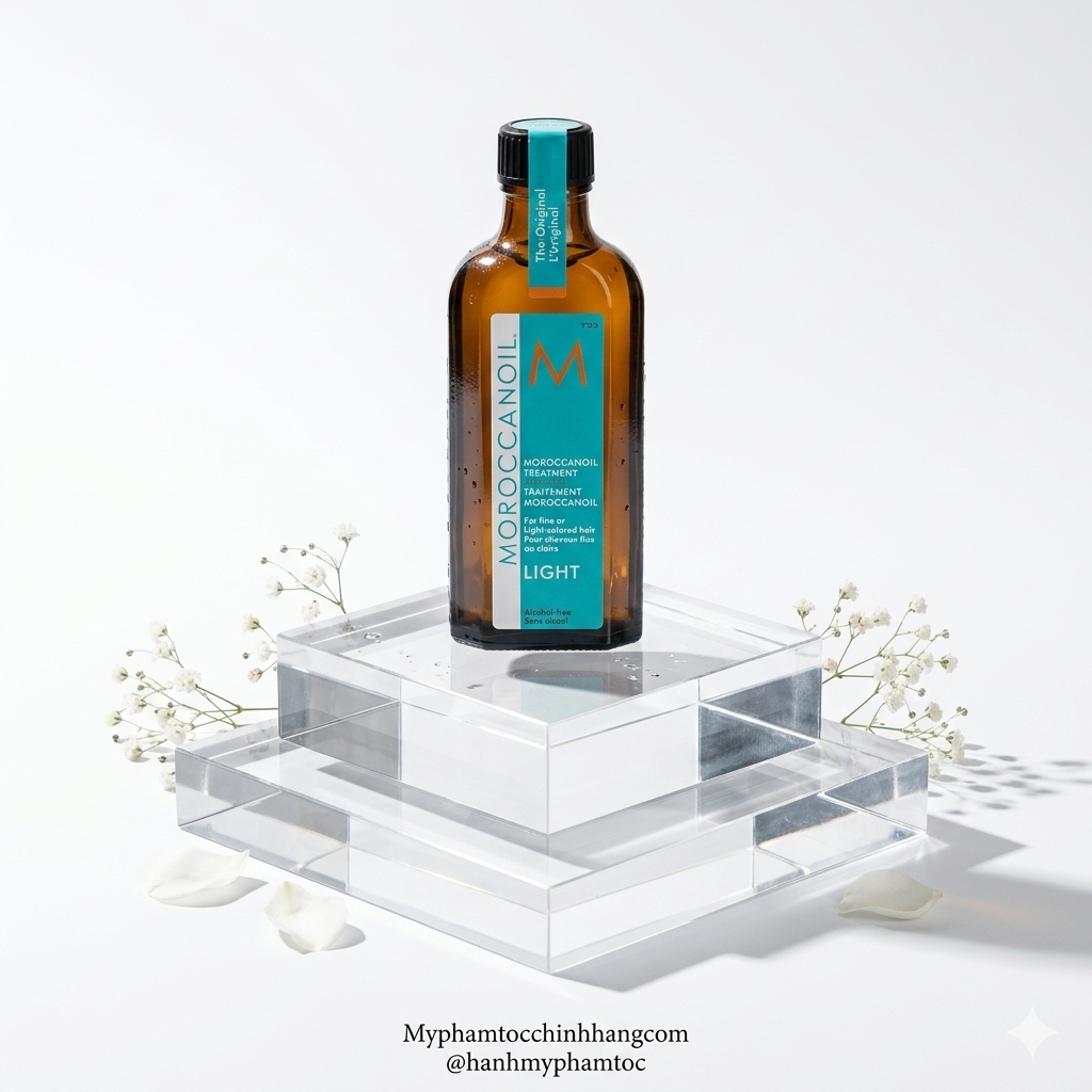 Dầu Dưỡng Tóc Moroccanoil Light cho tóc sợi mảnh, sáng màu 100ML-200ML
