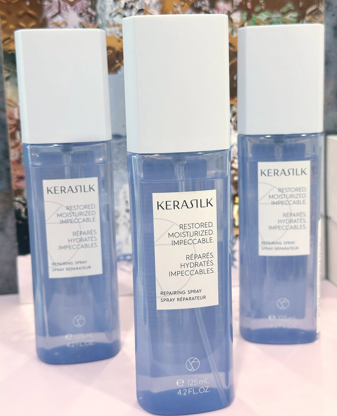 Xịt Dưỡng Phục Hồi, Bảo Vệ Tóc Kerasilk Repairing Spray 125ml