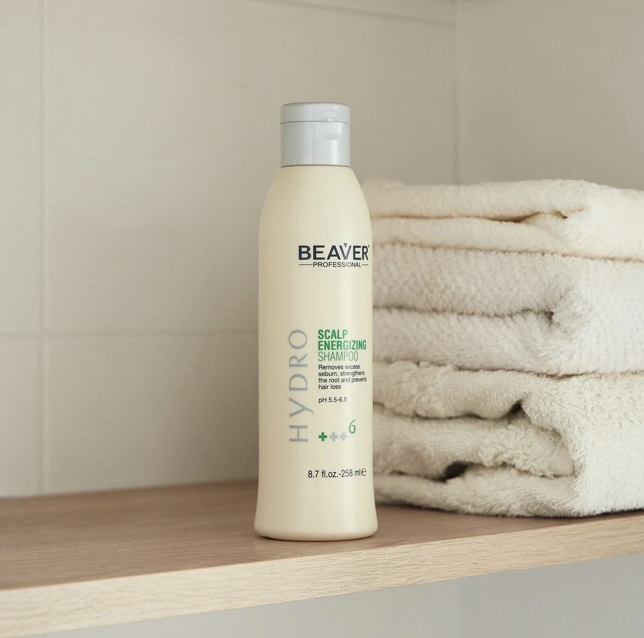 Dầu gội BEAVER số 6 ngăn rụng và kích thích mọc tóc BEAVER Keratin Strengthening Shampoo No.6 – Anti-Hair Loss & Growth Boost 768ml