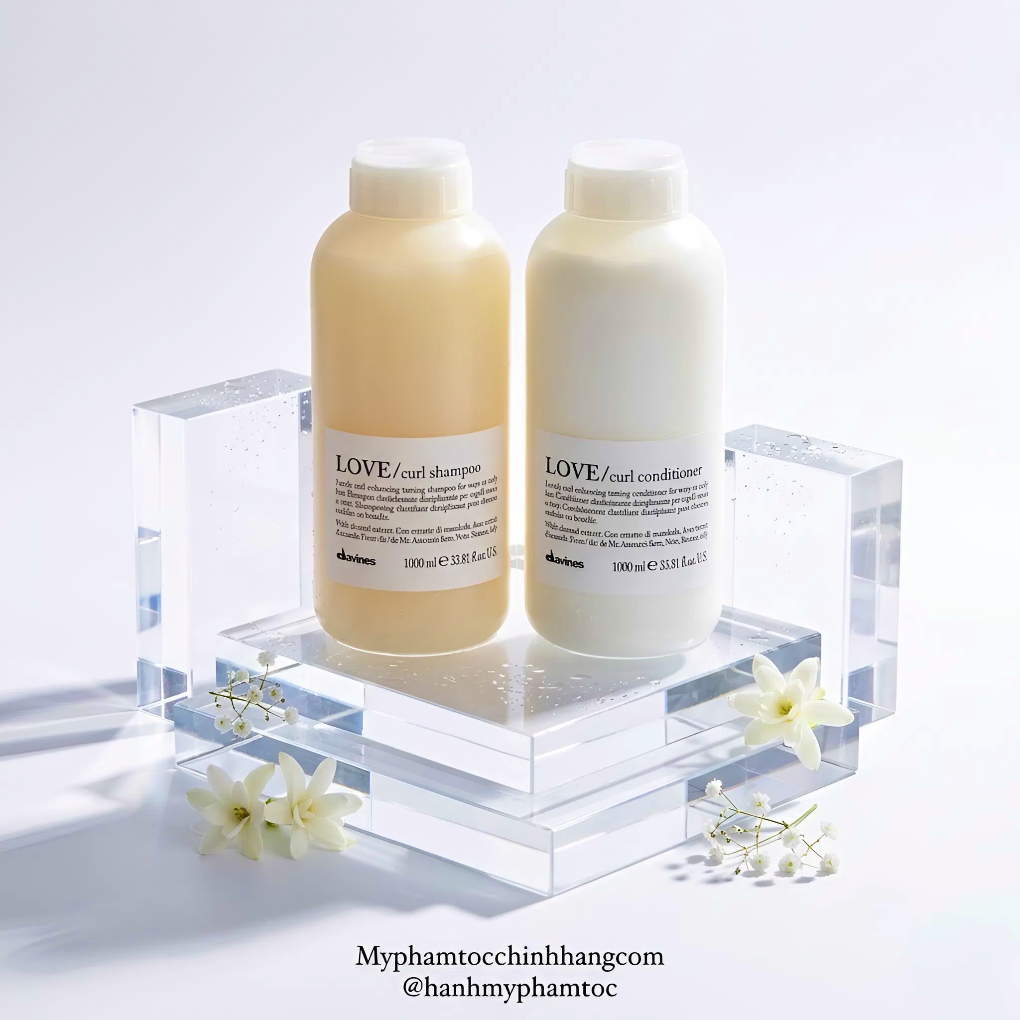 Dầu gội – dầu xả cho tóc uốn xoăn Davines  Essential Haircare LOVE CURL