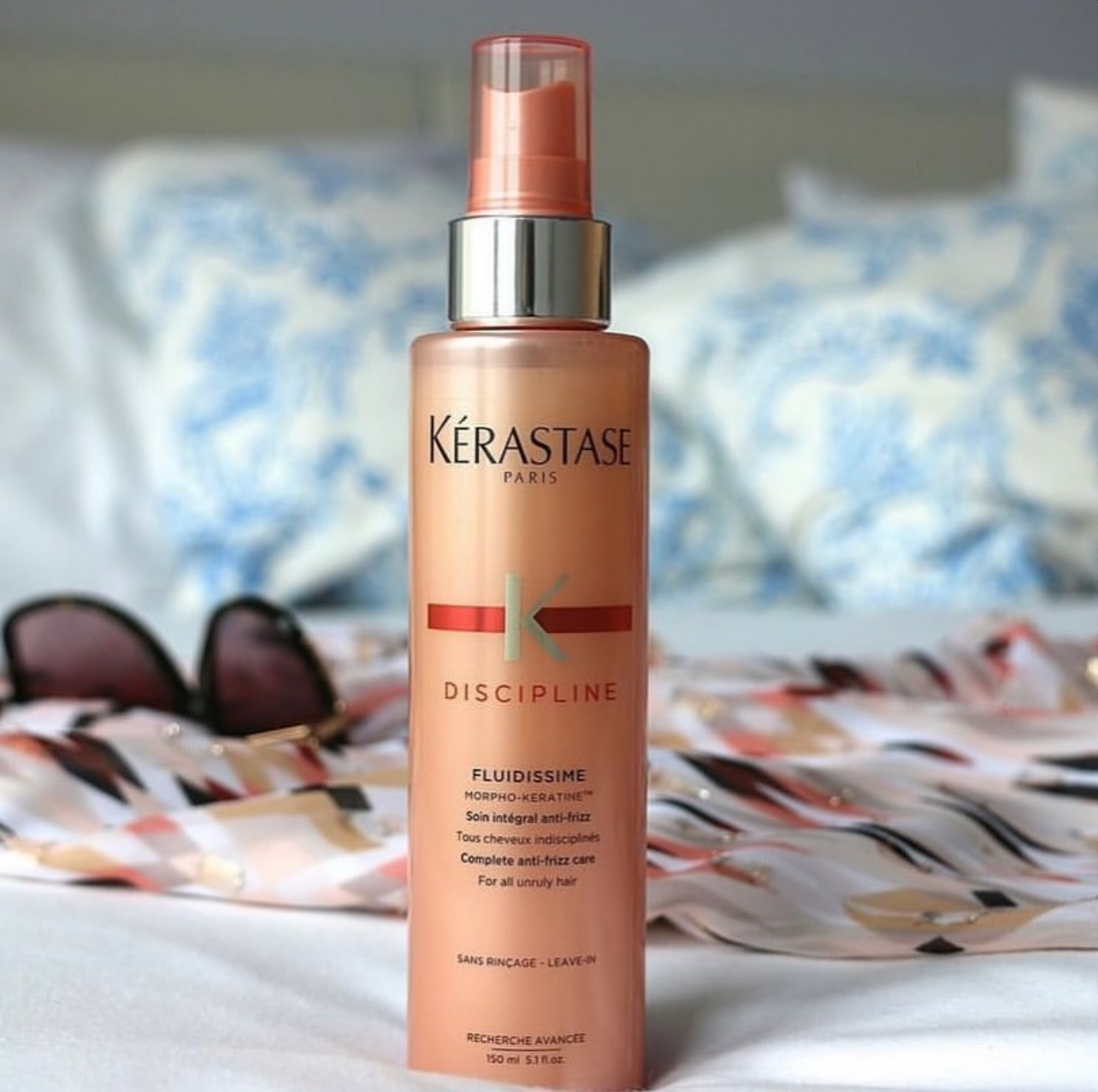 Xịt dưỡng Kérastase Discipline Fluidissime cho tóc xù, tóc khô rối, xoăn nhẹ đến trung bình 150ml