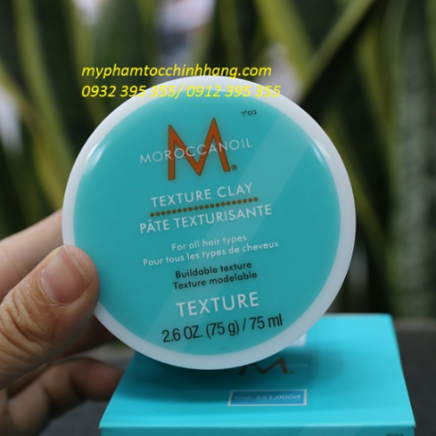 Sáp Tạo Kiểu Moroccanoil Texture Clay 75g