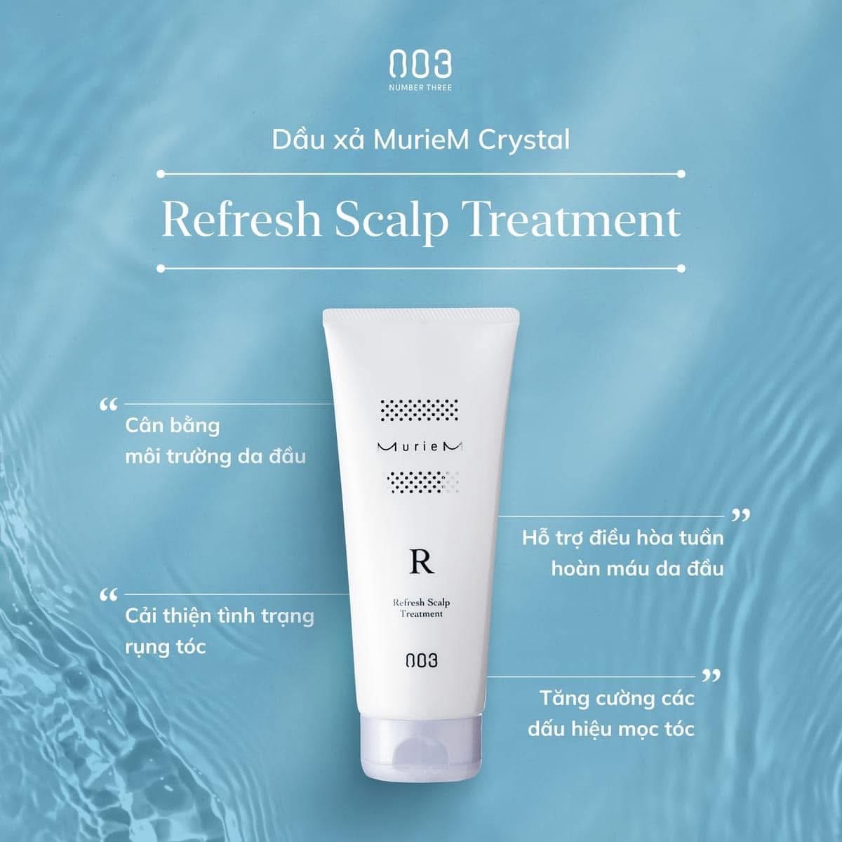 Dầu gội trị dầu giảm rụng Number Three 003 MURIEM A Scalp Shampoo