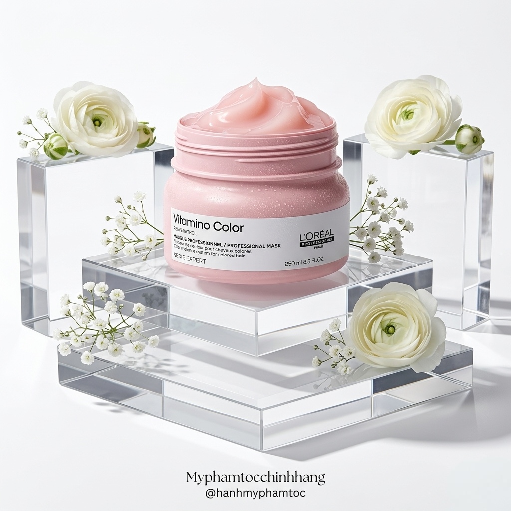 DẦU GỘI XẢ CHO TÓC NHUỘM L'OREAL VITAMINO COLOR 1500ML - 750ML - 500ML