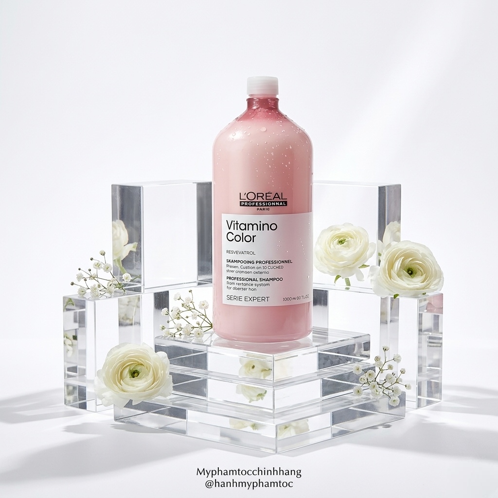 DẦU GỘI XẢ CHO TÓC NHUỘM L'OREAL VITAMINO COLOR 1500ML - 750ML - 500ML