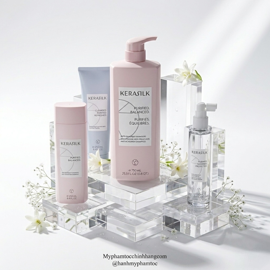 Huyết thanh giảm gàu Kerasilk Anti-Dandruff Scalp Serum 100ml