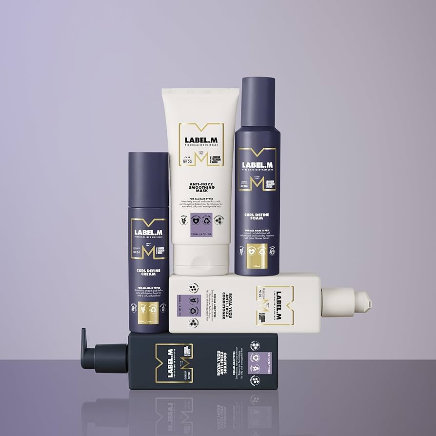 Dầu gội và dầu xả chống xù rối Label.m Anti-Frizz Shampoo & Conditioner