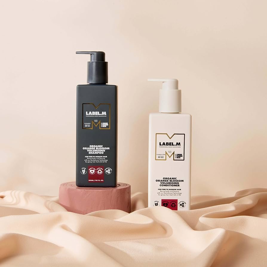 Dầu gội và dầu xả tăng độ dày tóc Label.m Amaranth Thickening Shampoo & Conditioner 300ml 1000ml