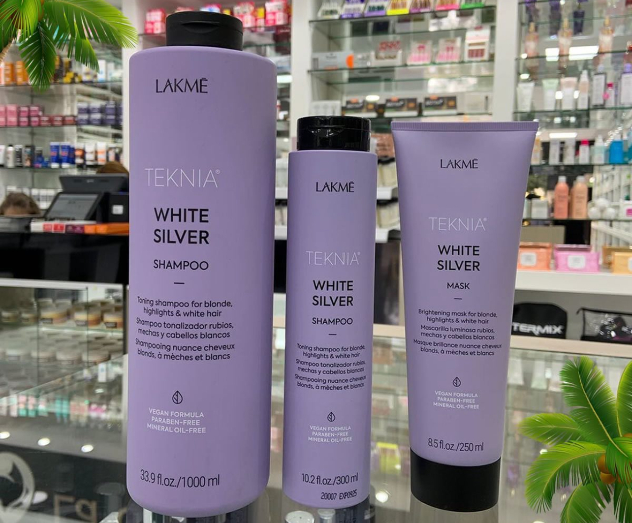 DẦU GỘI XẢ LAKME TEKNIA CHO TÓC NHUỘM MÀU BẠC 300ML - 250ML