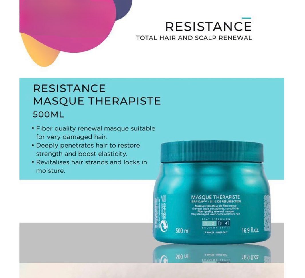 Bộ sản phẩm phục hồi tóc hư tổn Kérastase Résistance