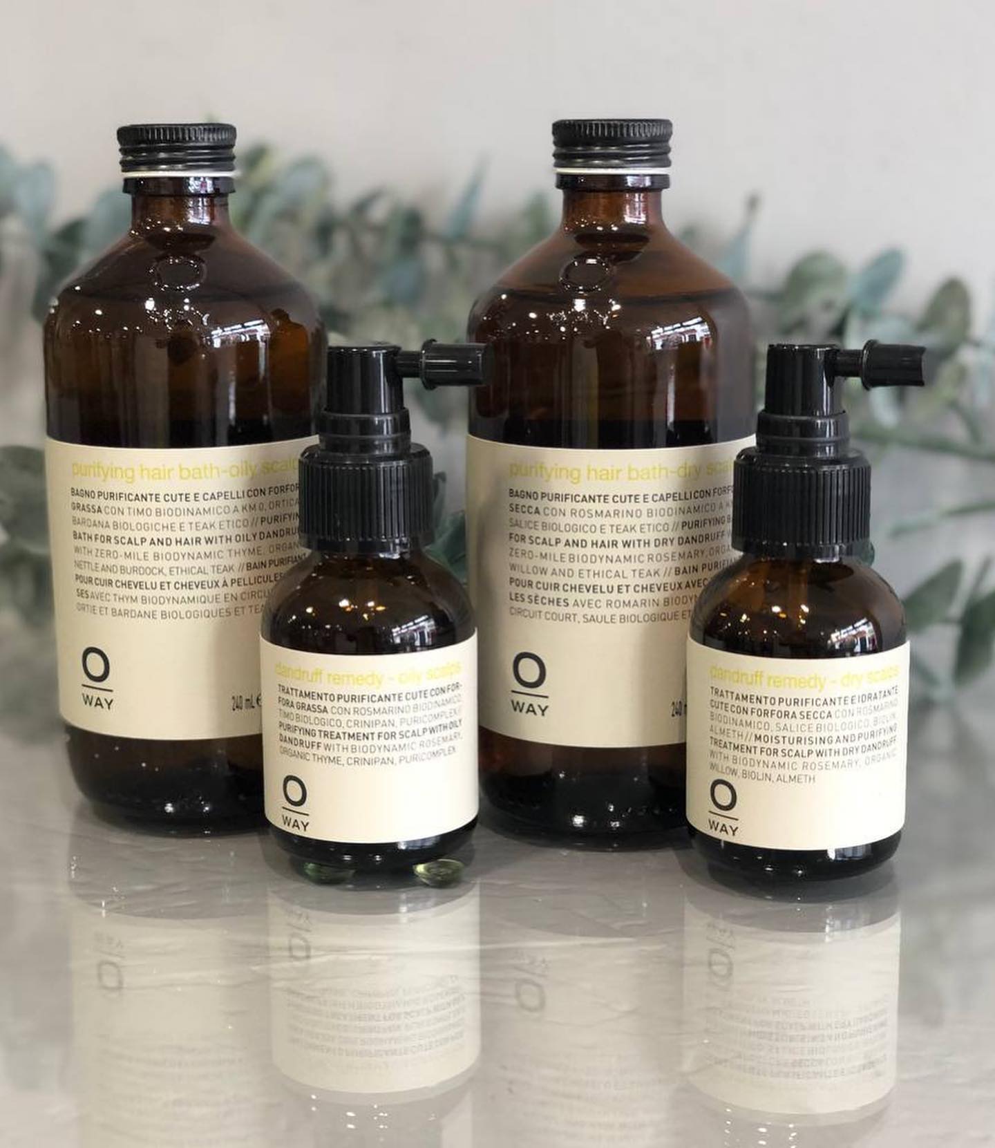 Dầu Gội Trị Gàu Cho Da Đầu Khô Oway Purifying Hair Bath for Dry Scalps