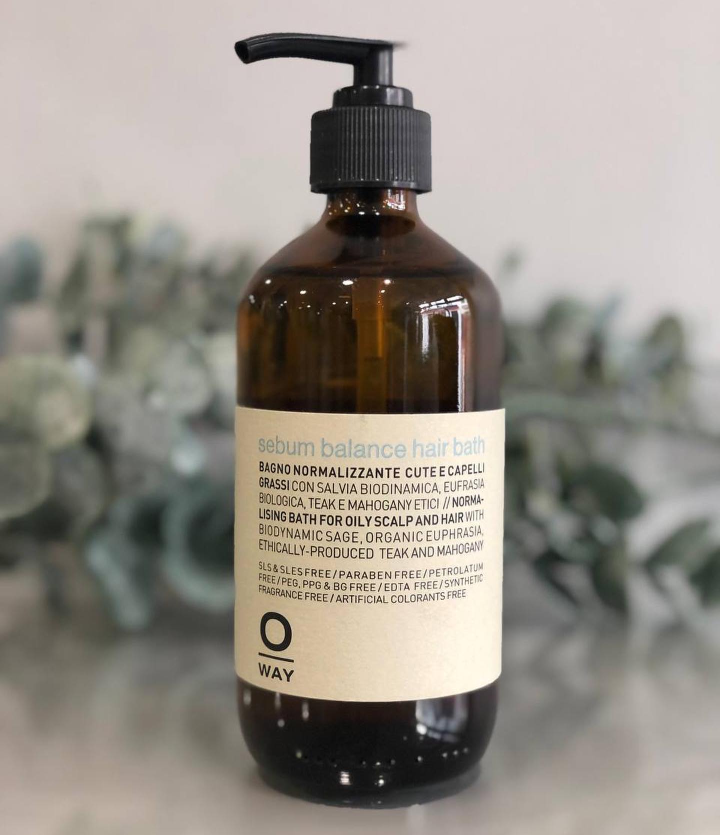 Dầu Gội Cân Bằng Dầu Nhờn Oway Sebum Balance Hair Bath