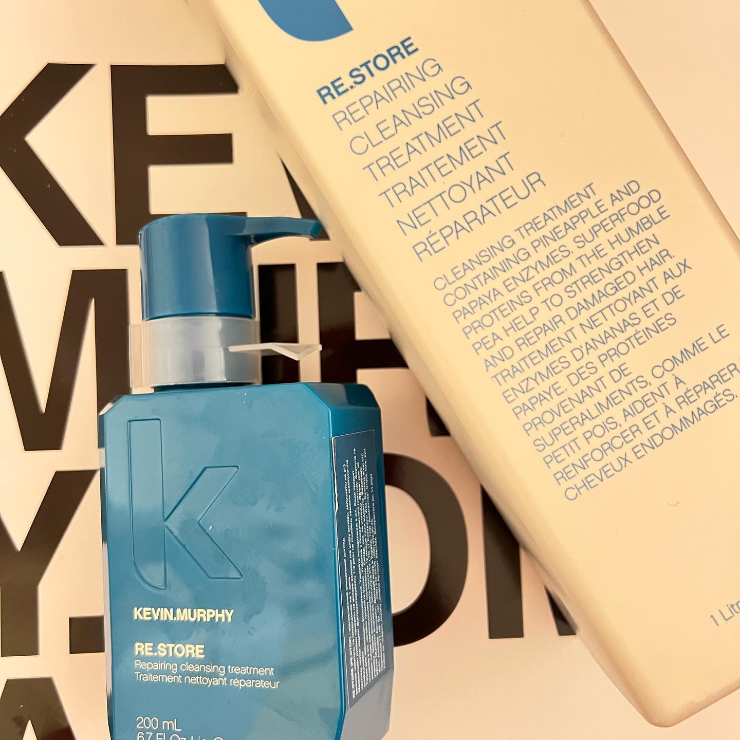 Mặt nạ phục hồi KEVIN.MURPHY RE.STORE Repairing Cleansing Treatment 200ml 1000ml