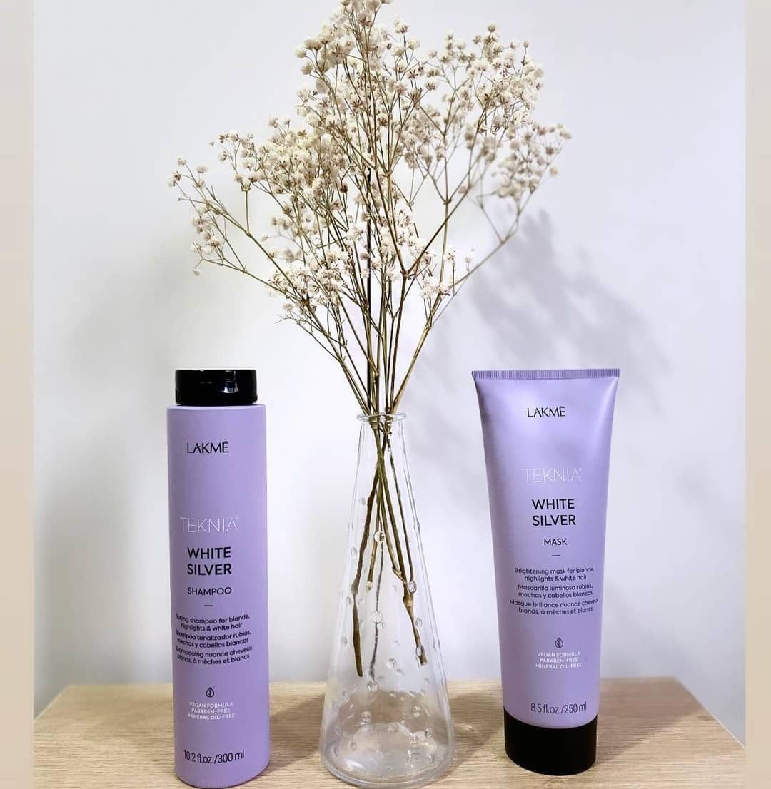 DẦU GỘI XẢ LAKME TEKNIA CHO TÓC NHUỘM MÀU BẠC 300ML - 250ML