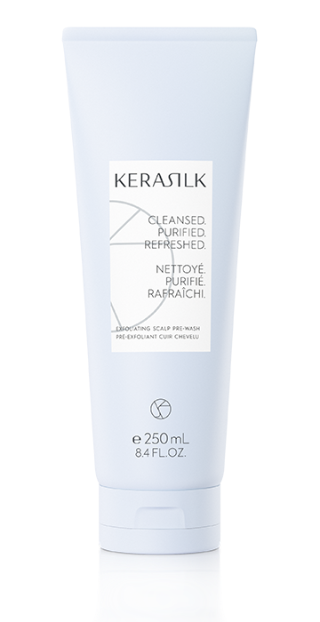 TẨY TẾ BÀO CHẾT DA ĐẦU KERASILK EXFOLIATING SCALP PRE-WASH 250ML