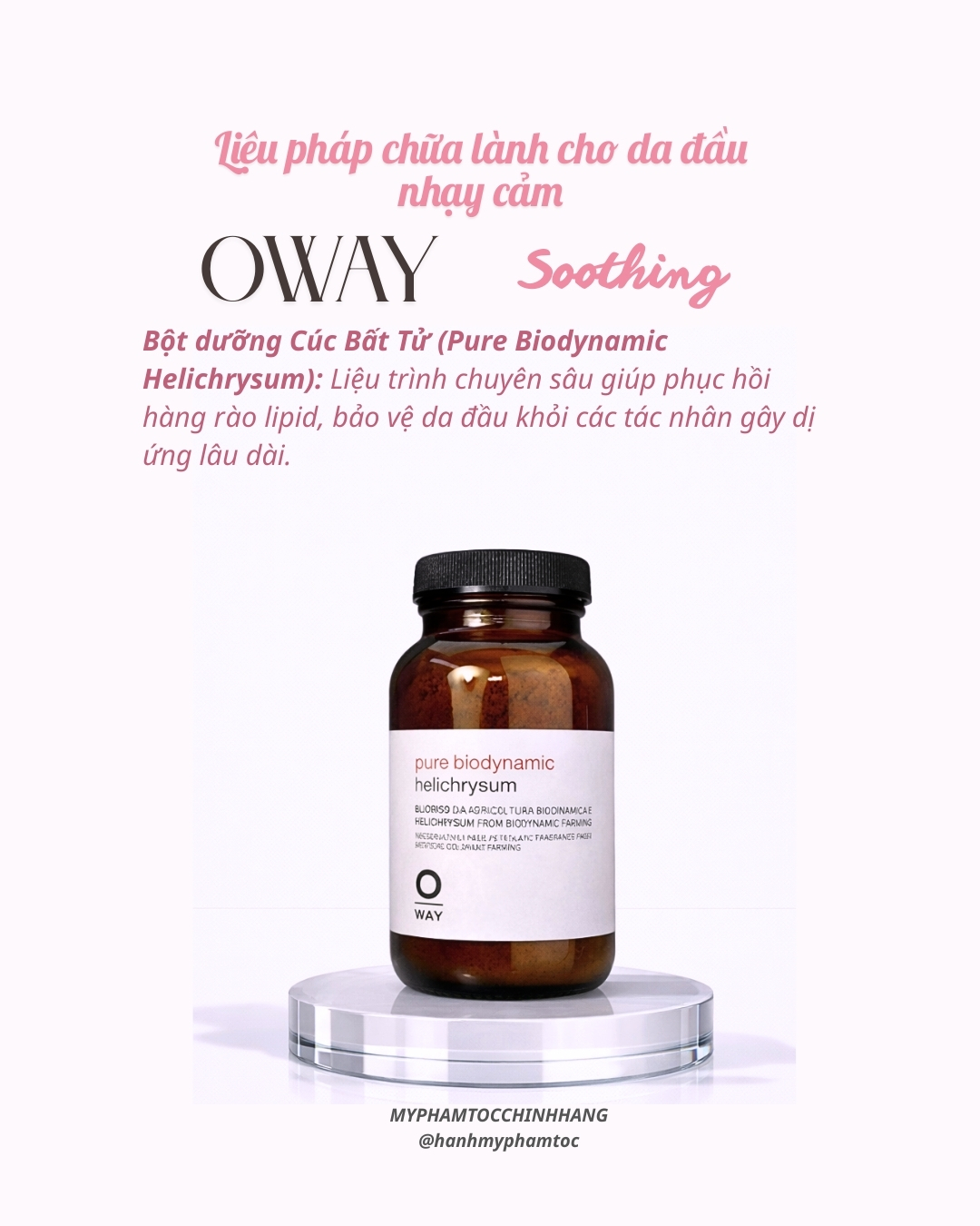 Dầu Gội Làm Dịu Da Đầu Oway Soothing Hair Bath 240ml/ 950ml