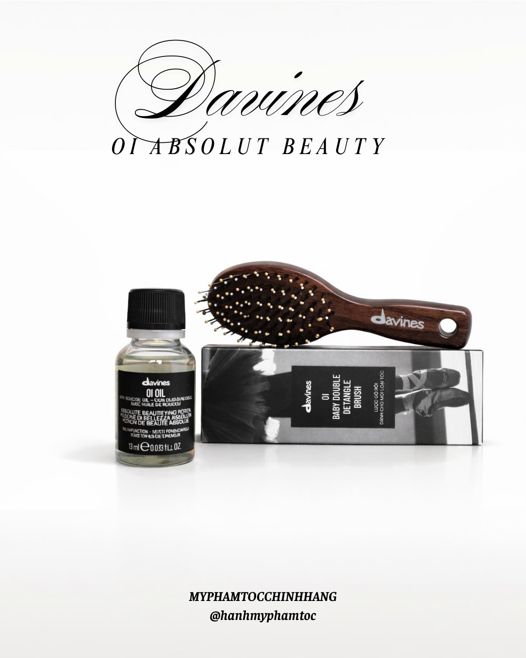 Lược chống rối mini davines