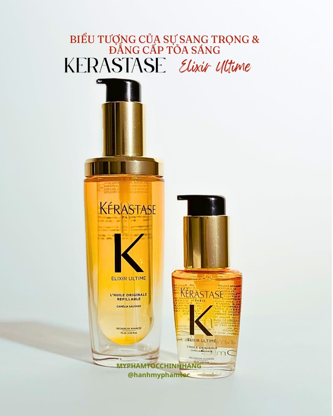 Tinh dầu dưỡng tóc Kerastase Elixir Ultime 75ml