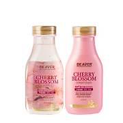 Cặp dầu gội và dầu xả siêu dưỡng tinh chất Beaver Cherry blossom dành cho tóc dầu