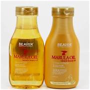 Dầu gội xả BEAVER tinh dầu Marula & Xoài Nam Phi làm mượt và bóng tóc (BEAVER Marula Oil Smooth & Shine Shampoo & Conditioner)