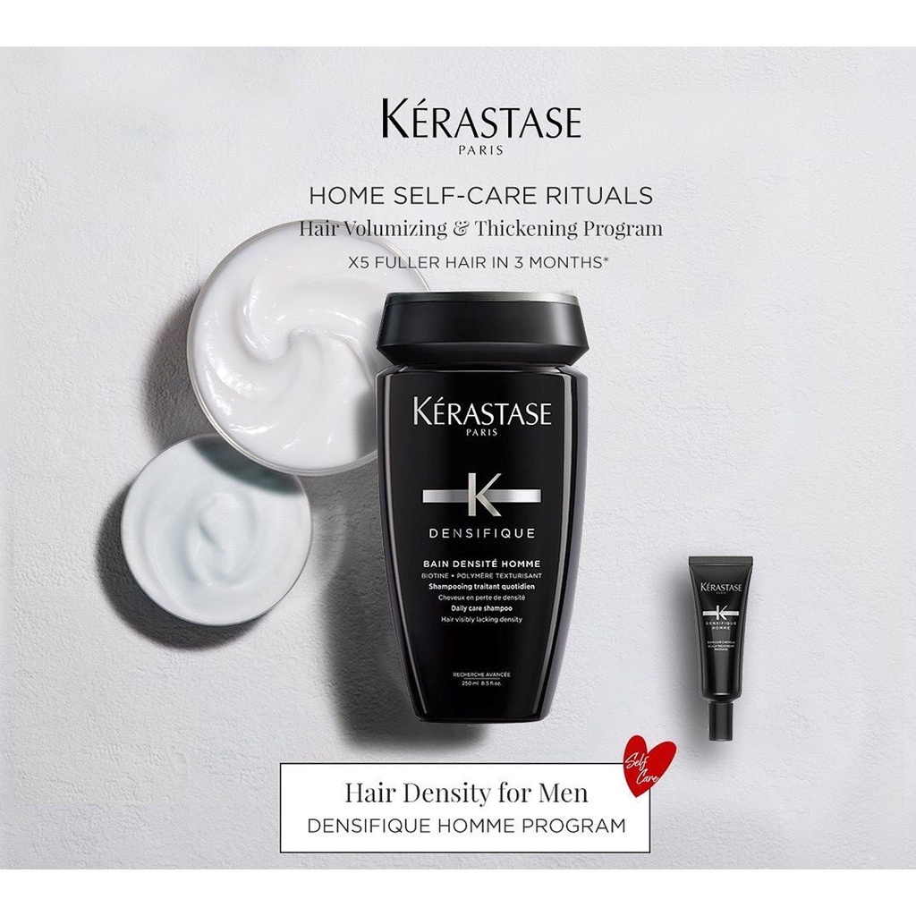 Dầu gội kích thích mọc tóc dành cho nam giới Kérastase Densifique Bain Densité Homme 250ml