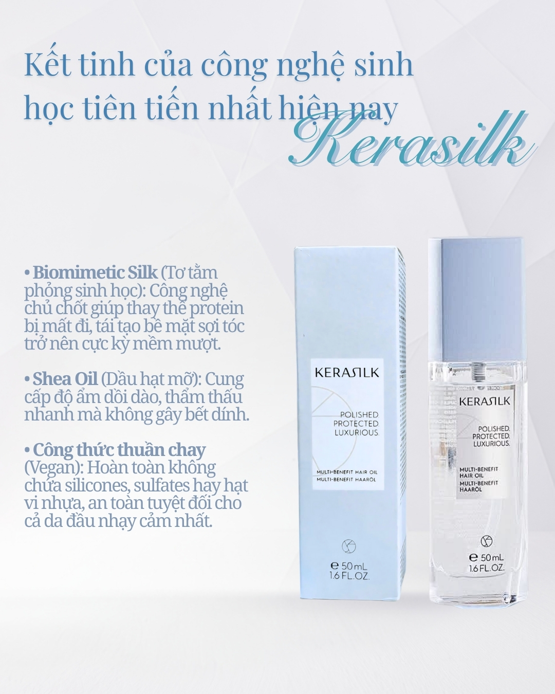 Tinh dầu đa công dụng Kerasilk Multi-Benefit Hair Oil 50ml