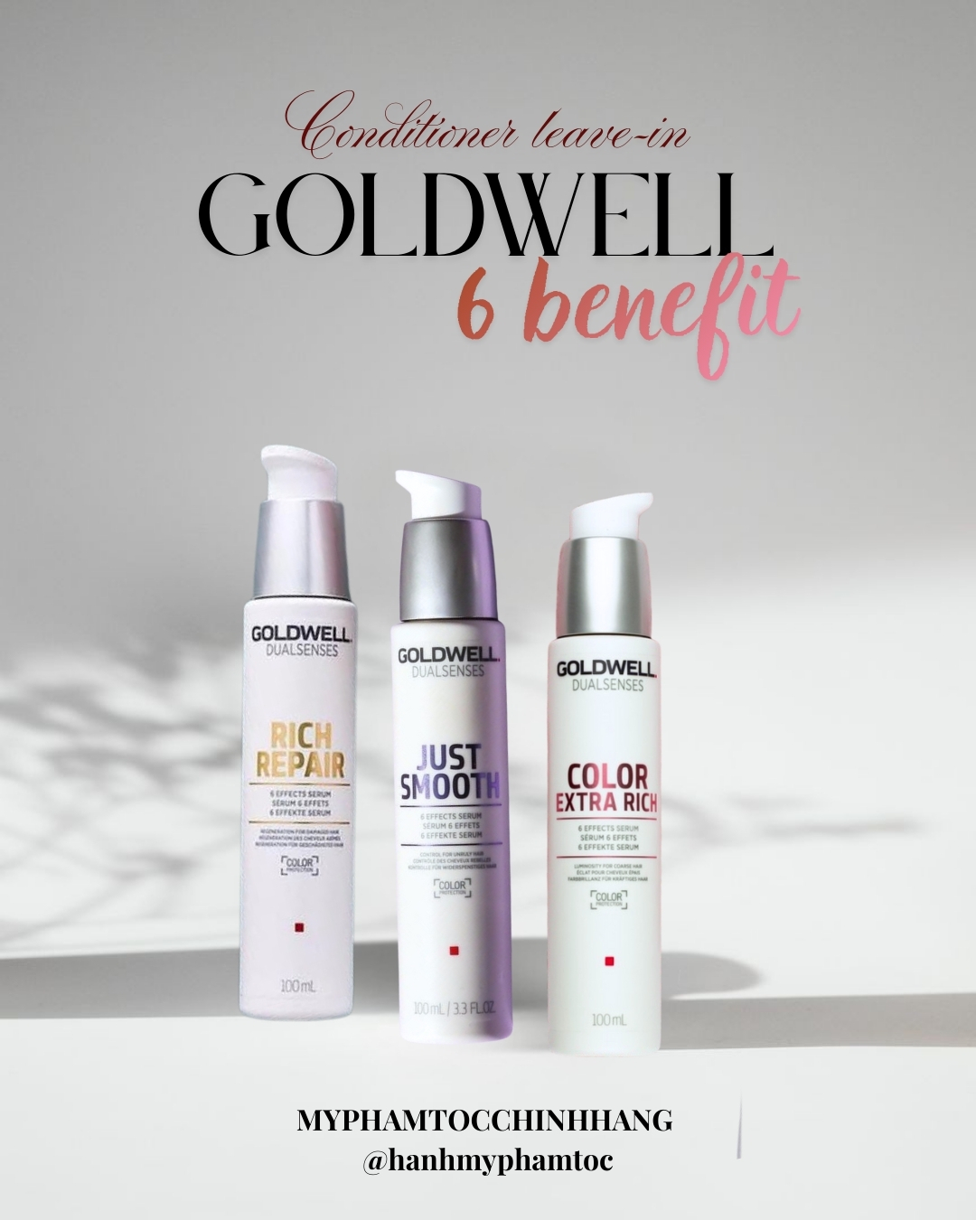 Dưỡng tóc Goldwell 6 tác động Dualsenses 6 Effects Serum 100ml