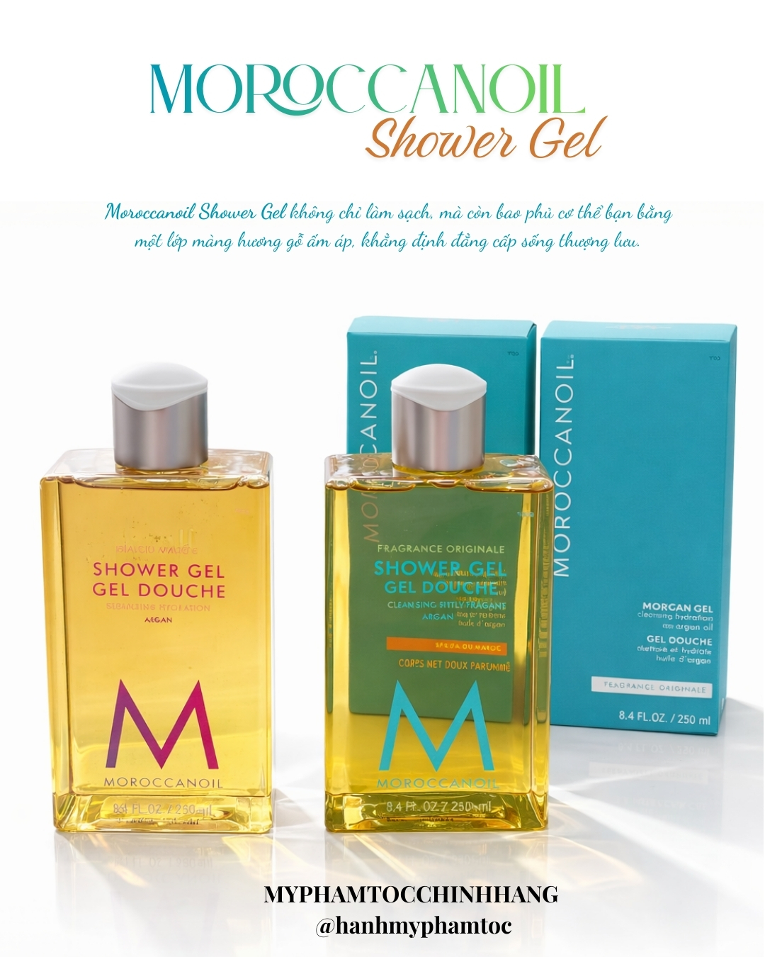 Gel tắm dưỡng ẩm Moroccanoil Shower Gel 250ml