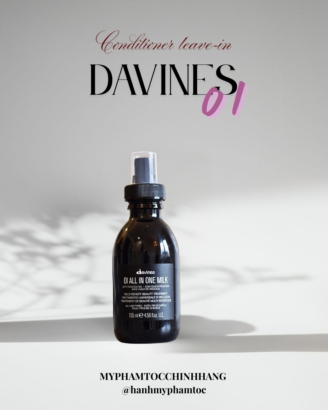 Sữa Dưỡng Tóc Davines OI All In One Milk 135ml