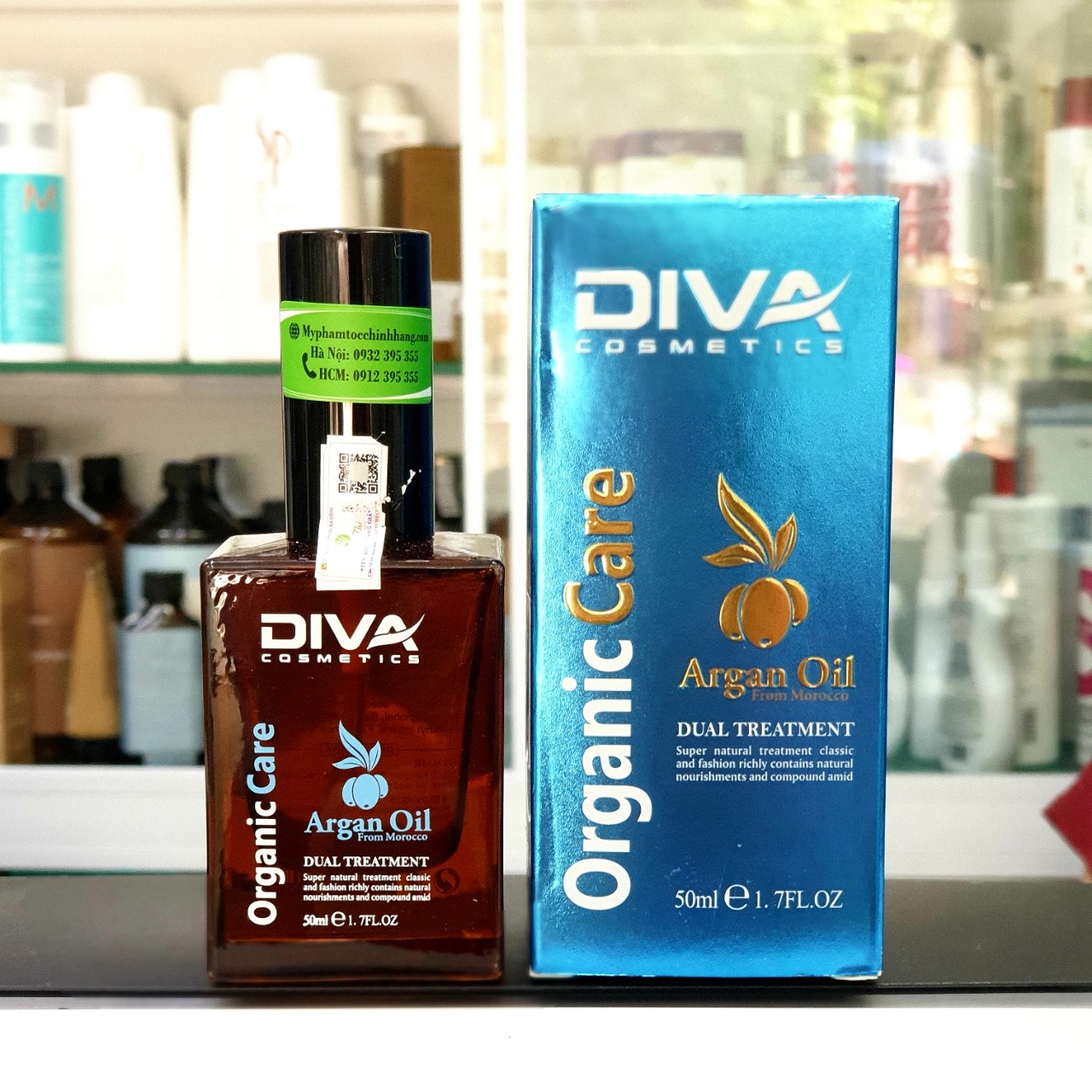 DẦU DƯỠNG TÓC DIVA ARGAN OIL 50ML